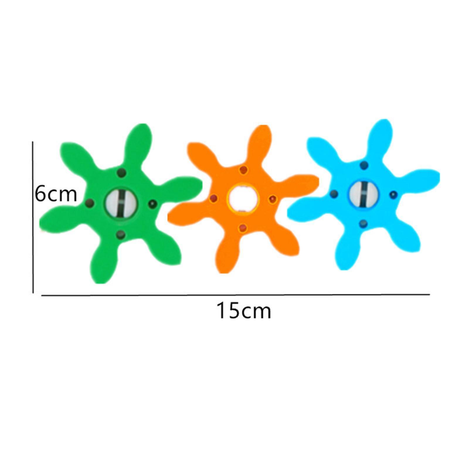 3Pcs Montessori Busy Board DIY Accessories,Gears Child Busy Board DIY Parts,Cognition Game Learning Skill Toy,Early Educational Toys