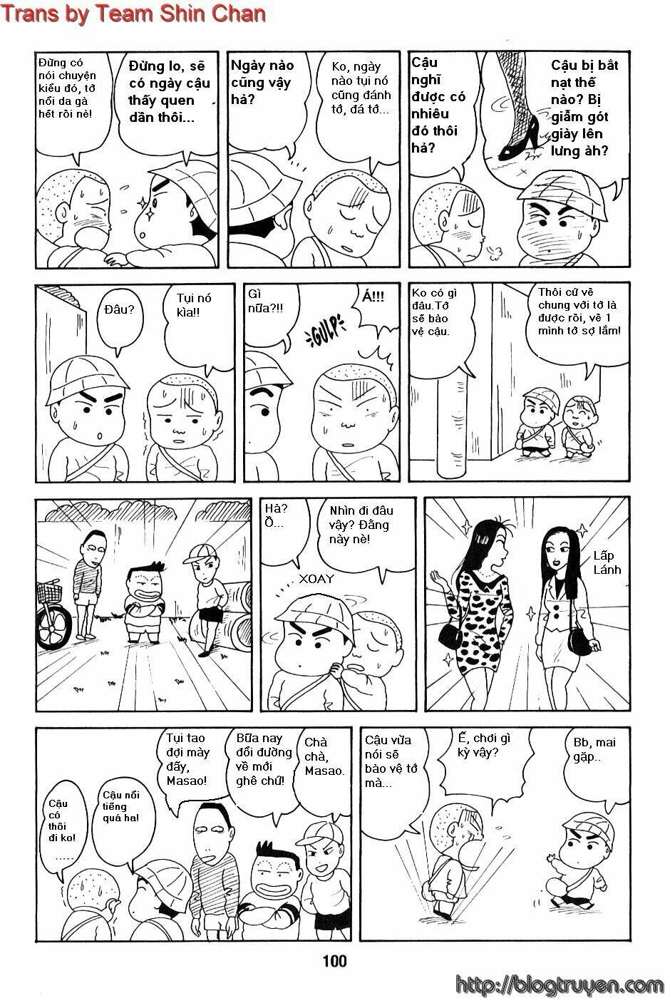 crayon shin-chan cậu bé bút chì chapter 2 98