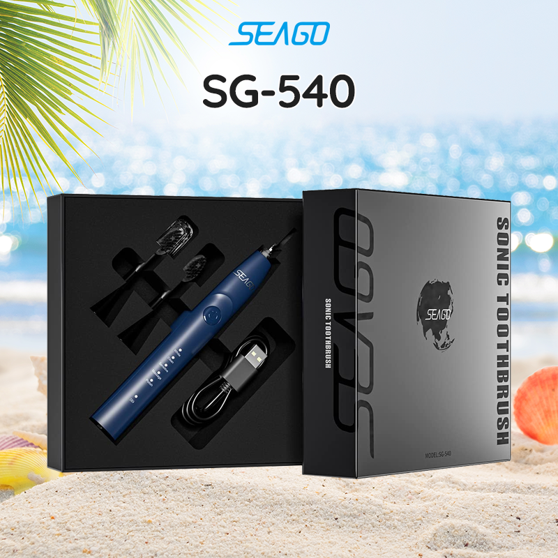 Bàn chải điện Sonic Seago SG-540 - Bảo hành 12 tháng