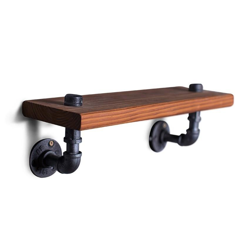 Kệ ống nước treo tường, kệ ống nước giá sách trang trí phòng khách quán cafe homestay