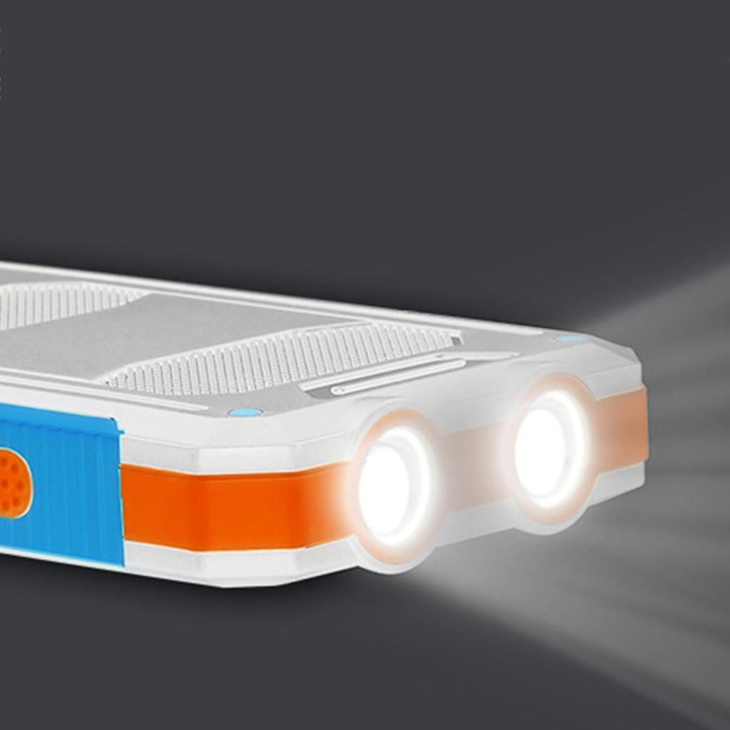 10000mAh Dual USB Portable Solar Power Bank LED Charger