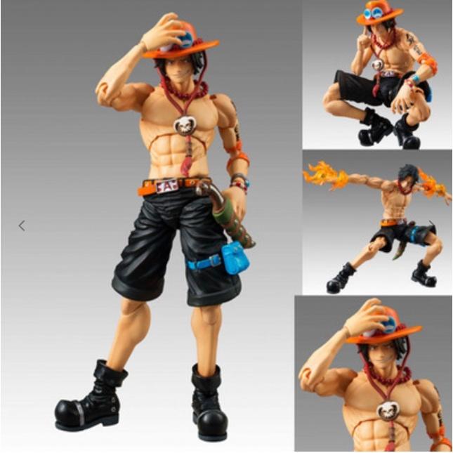 Mô hình khớp Ace hỏa quyền - One piece vua hải tặc