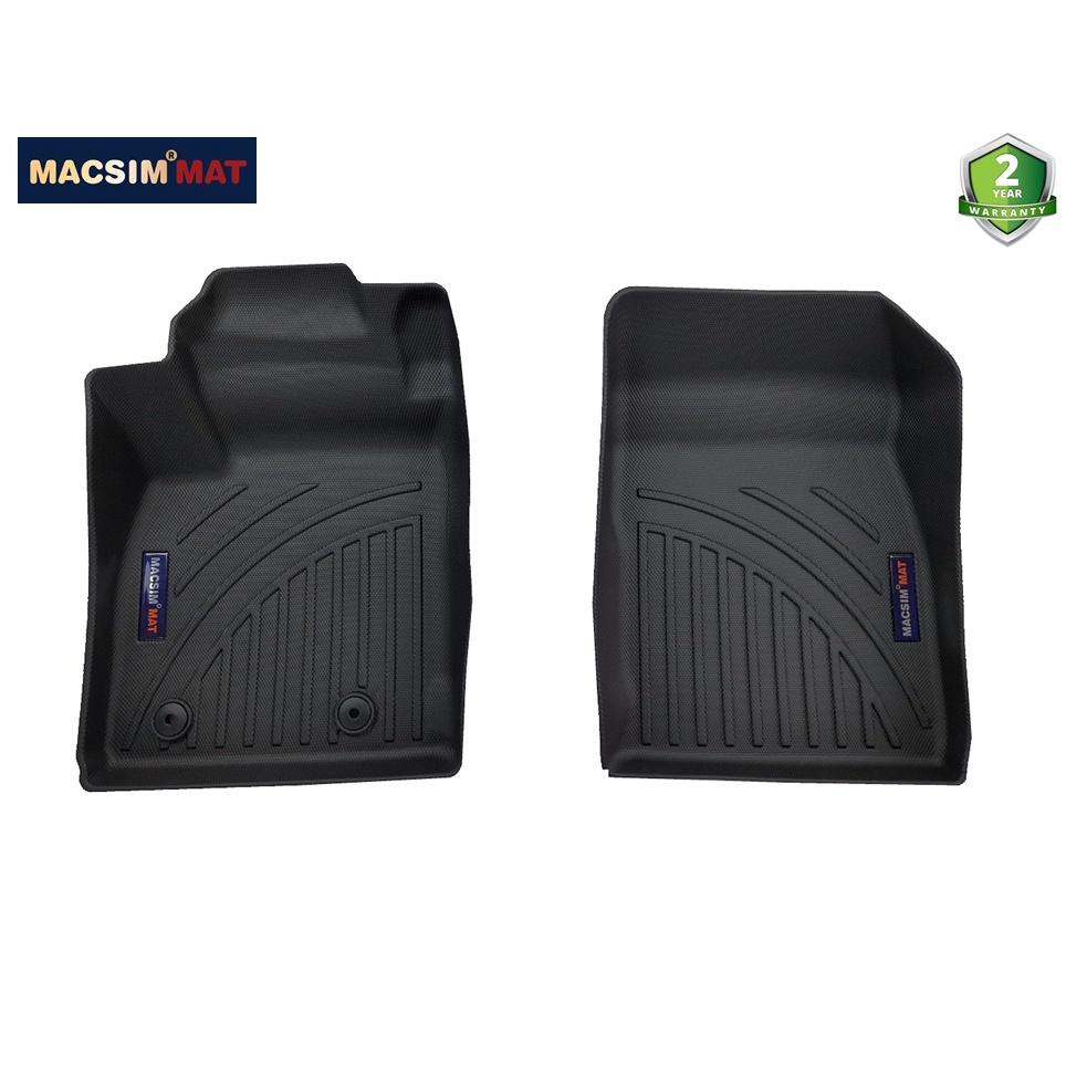 Thảm lót sàn ô tô Ford ecosport 2012 +Nhãn hiệu Macsim chất liệu nhựa TPV cao cấp màu đen, be