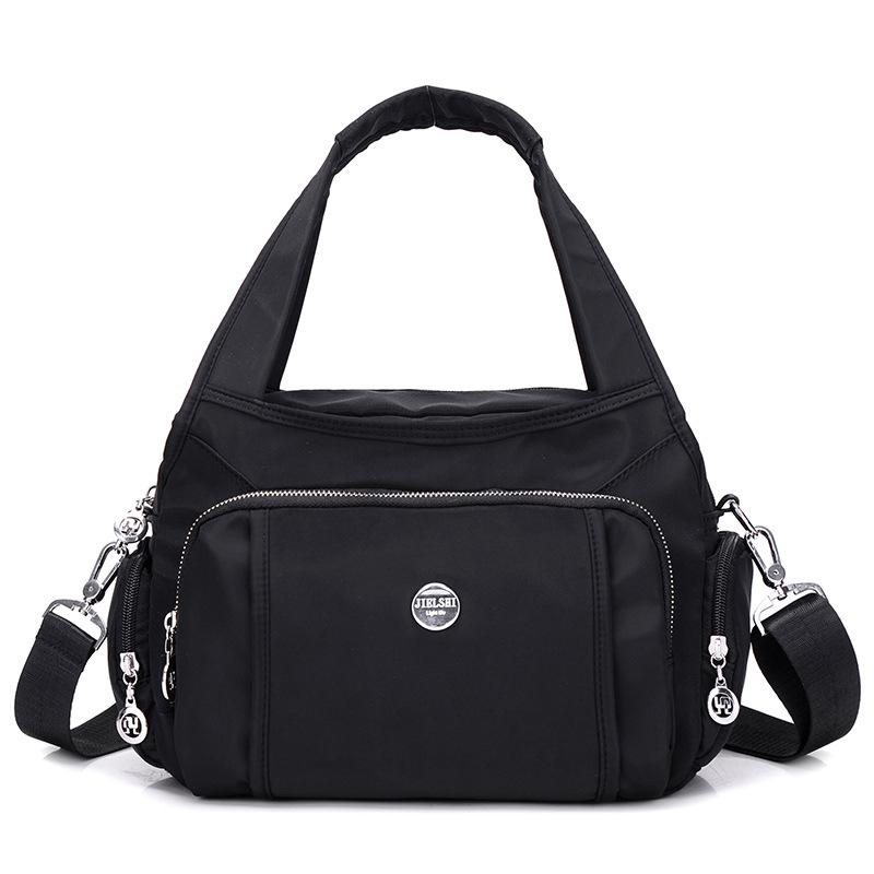 Phụ Nữ Túi Nylon Chống Thấm Nước Túi Nhẹ Công Suất Lớn Mẹ Túi Đơn Giản Túi Xách Tay Đeo Chéo Túi