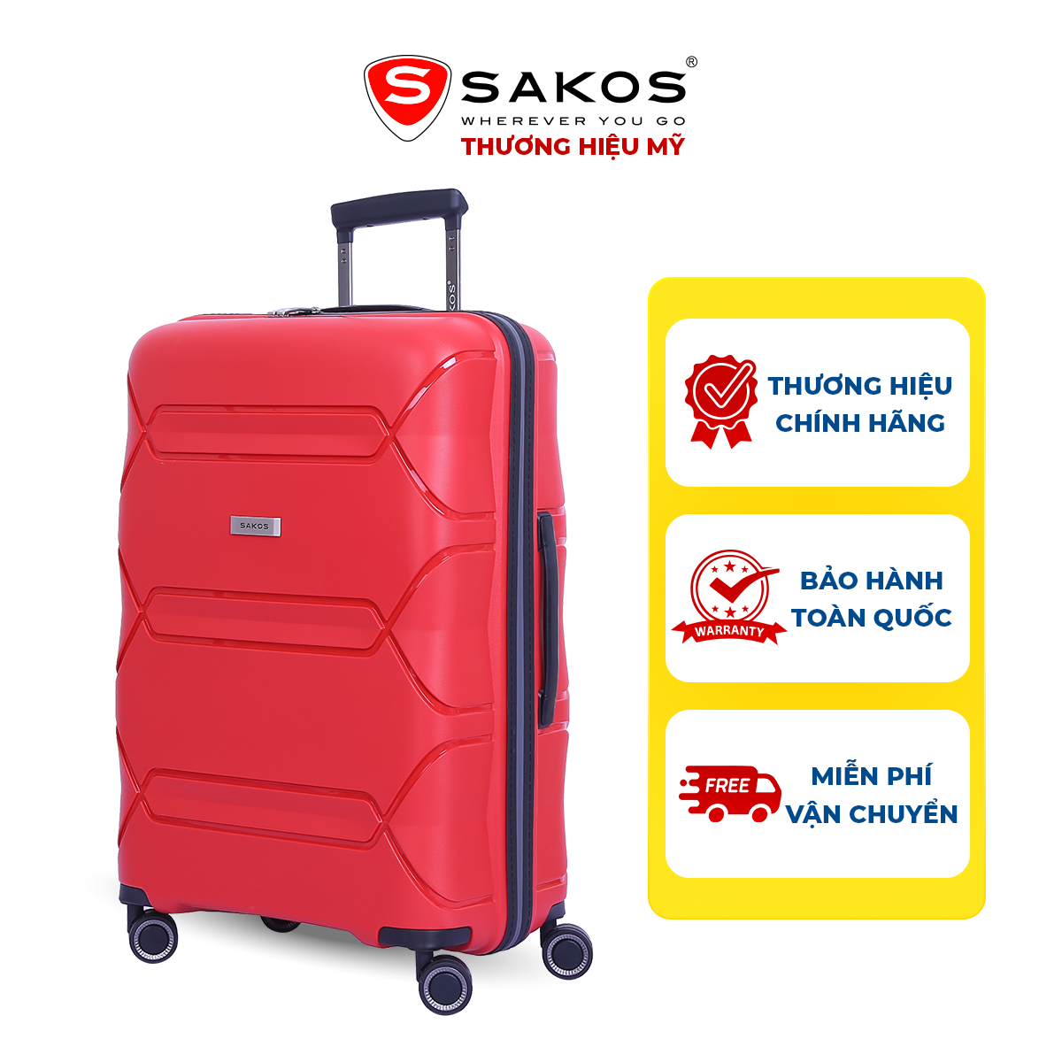 Vali nhựa Sakos INFINITY 