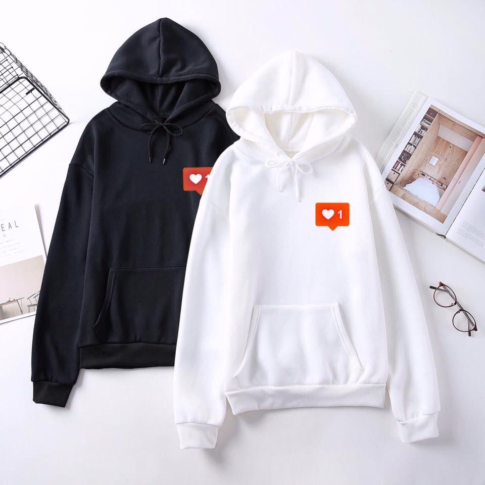 Áo đôi thu đông hoodie