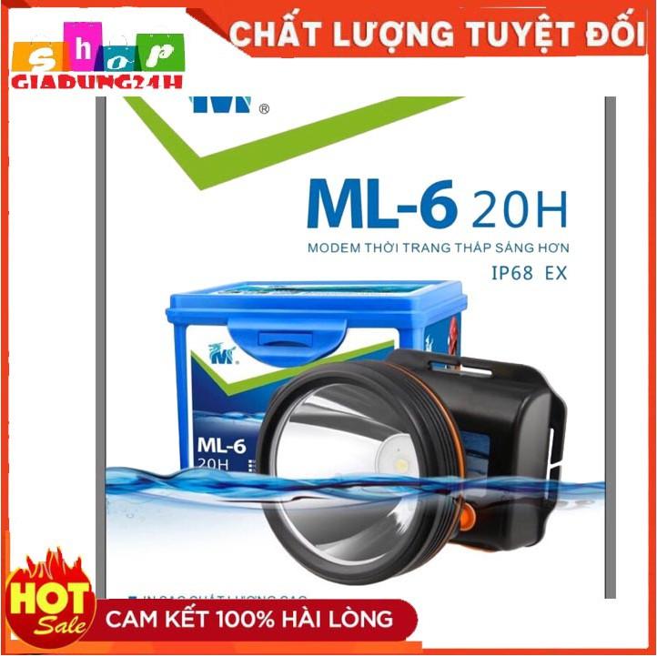 Đèn đeo đầu ML 6C 35W bóng trắng sạc điện có thể lặn dưới nước