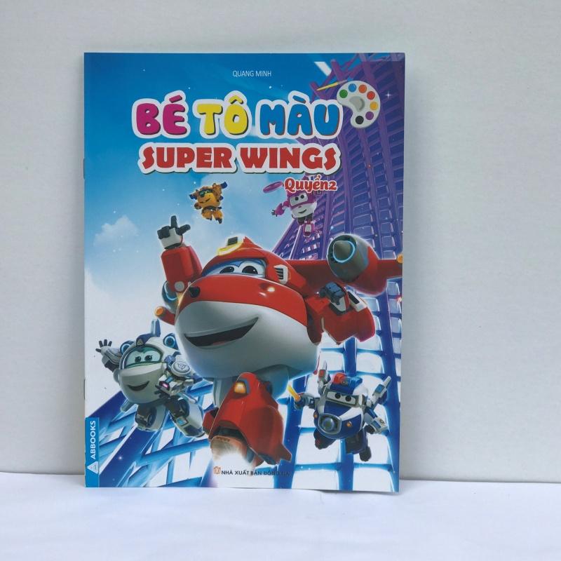 Tập vở bé tô màu super wing
