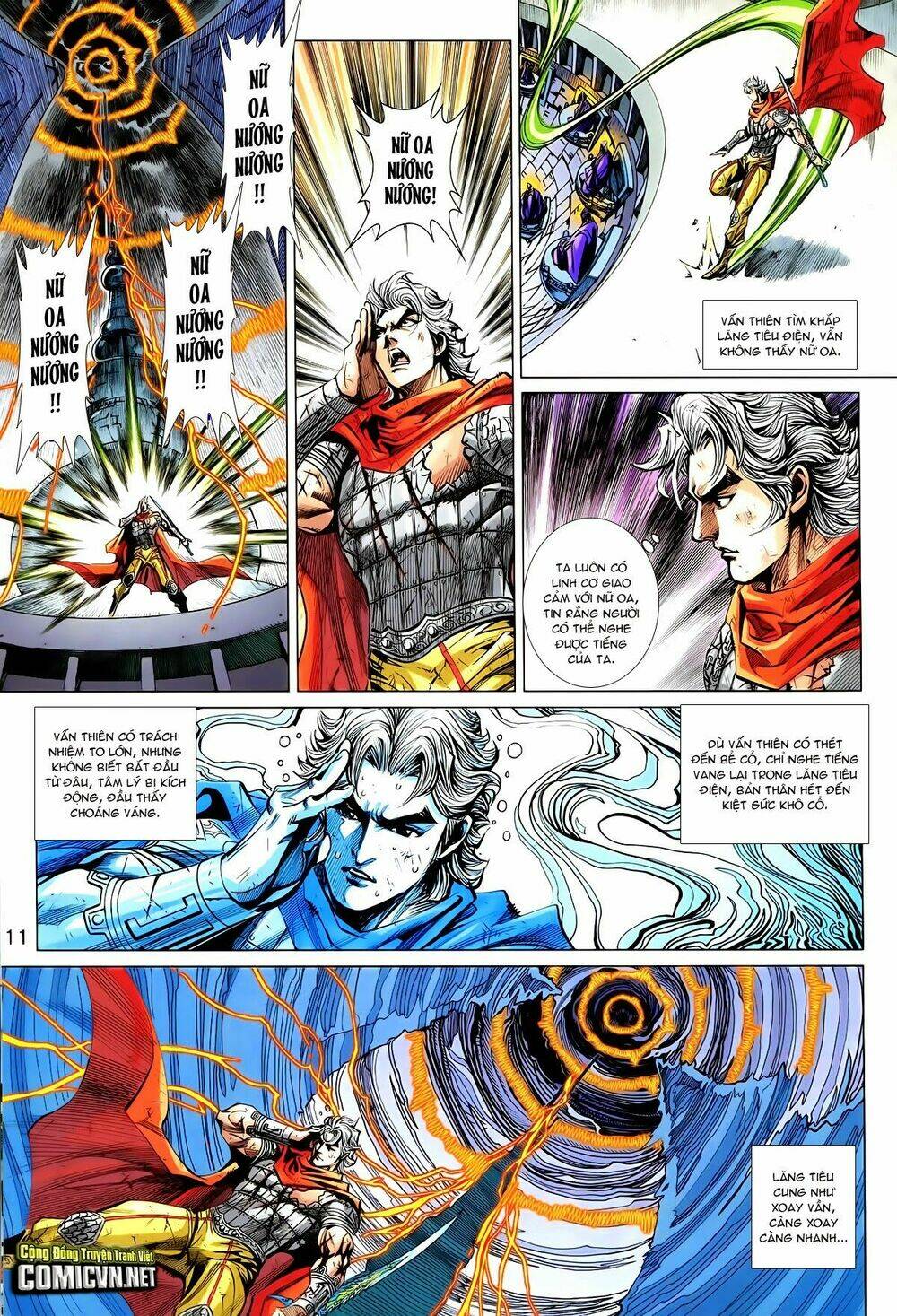 thần binh vấn thiên chapter 30 11