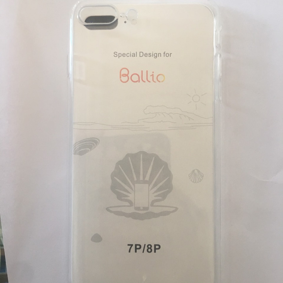Ôp lưng điện thoại silicon trong suốt cao cấp cho ip7/8plus