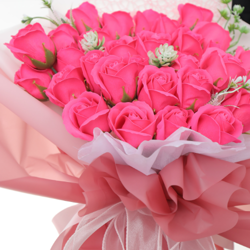 Bó hoa hồng sáp 20 bông hồng có sẵn