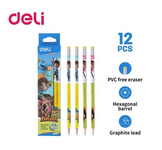 ​Bút chì 2B Deli EU52900 (12C H)