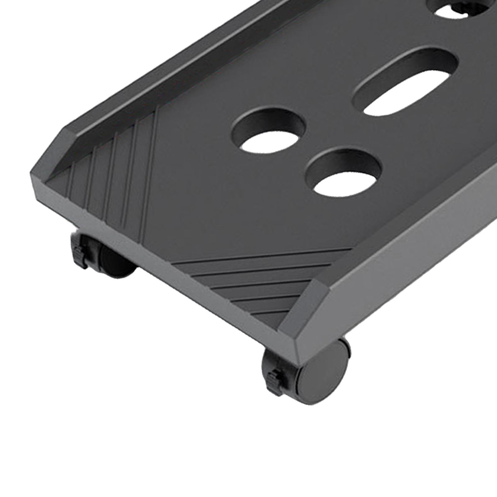 PC CPU Holder Stand Mobile with  for Office Home Under Desk