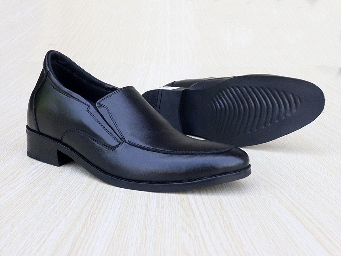 GIÀY TĂNG CHIỀU CAO GIÀY CAO DÀNH CHO NAM GIỚI T&TRA S1017 TRƠN - CAO 8CM GIÀY ĐỘN NAM CAO VƯỢT TRỘI