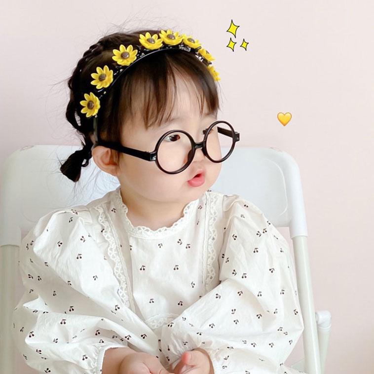 Bờm Kẹp Tóc Cho Bé Gái Có Đính Hoa Quả Siêu Cute