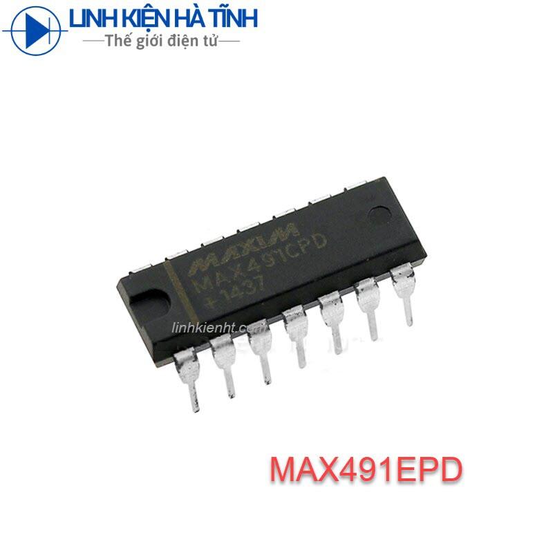 IC Truyền thông MAX491EPD MAX491 DIP-14 mới