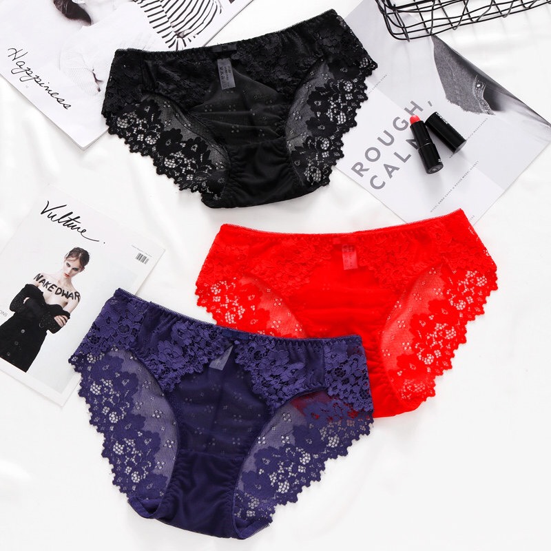 Combo 5 Chiếc Quần Lót Ren Nữ - Hàng Cao Cấp Mã N16