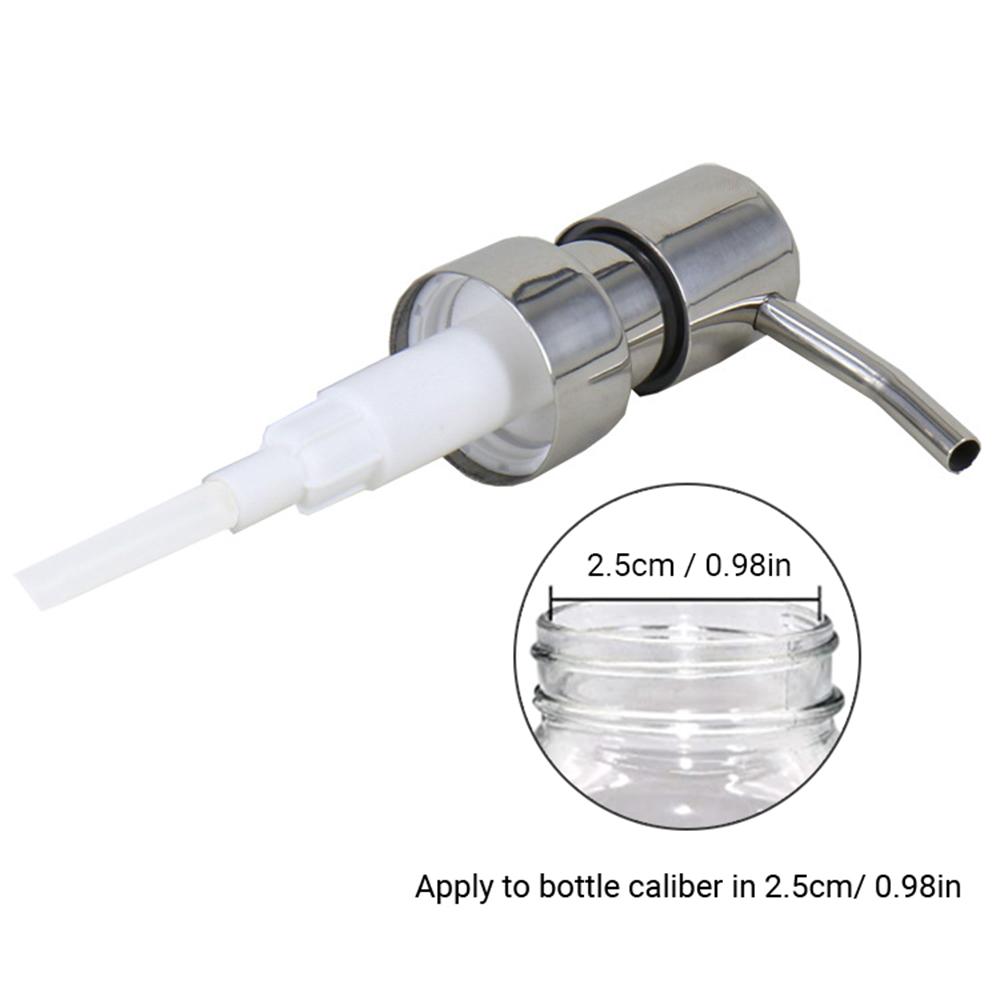 Đầu vòi đồ bơm xà phòng, dầu gội bằng vật liệu thép không gỉ nâng cấp, chống ăn mòn và chống gỉ