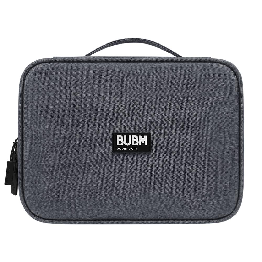 Túi lưu trữ cầm tay đa chức năng BUBM Dung lượng lớn kỹ thuật số hai lớp