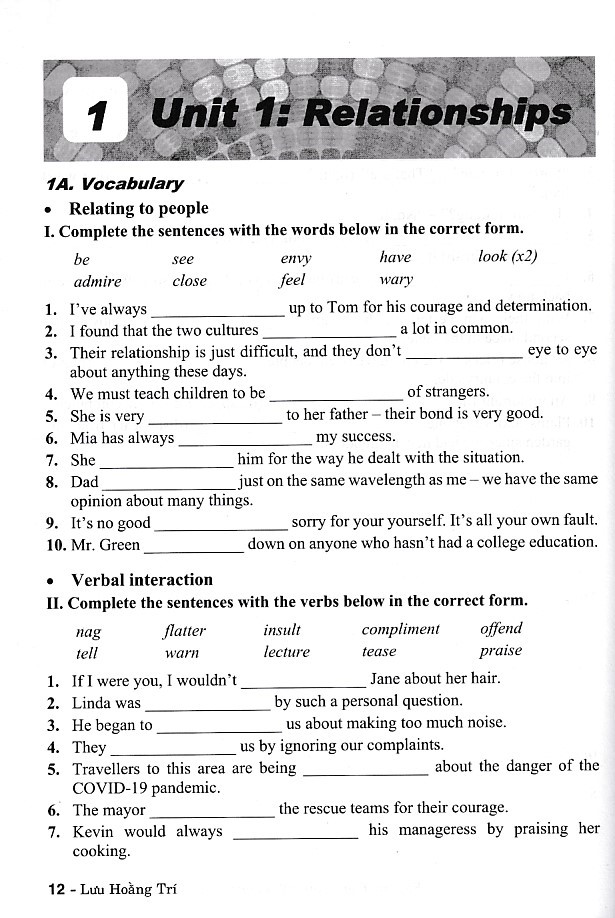 Bài tập tiếng anh 12 - Friends Global - Chân trời sáng tạo (Tặng kèm đáp án bằng file)