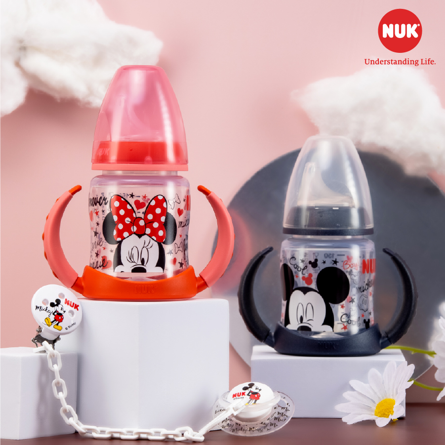 Bình Tập Uống PP Mickey Nuk NU12926 (150ml) - Màu Ngẫu Nhiên