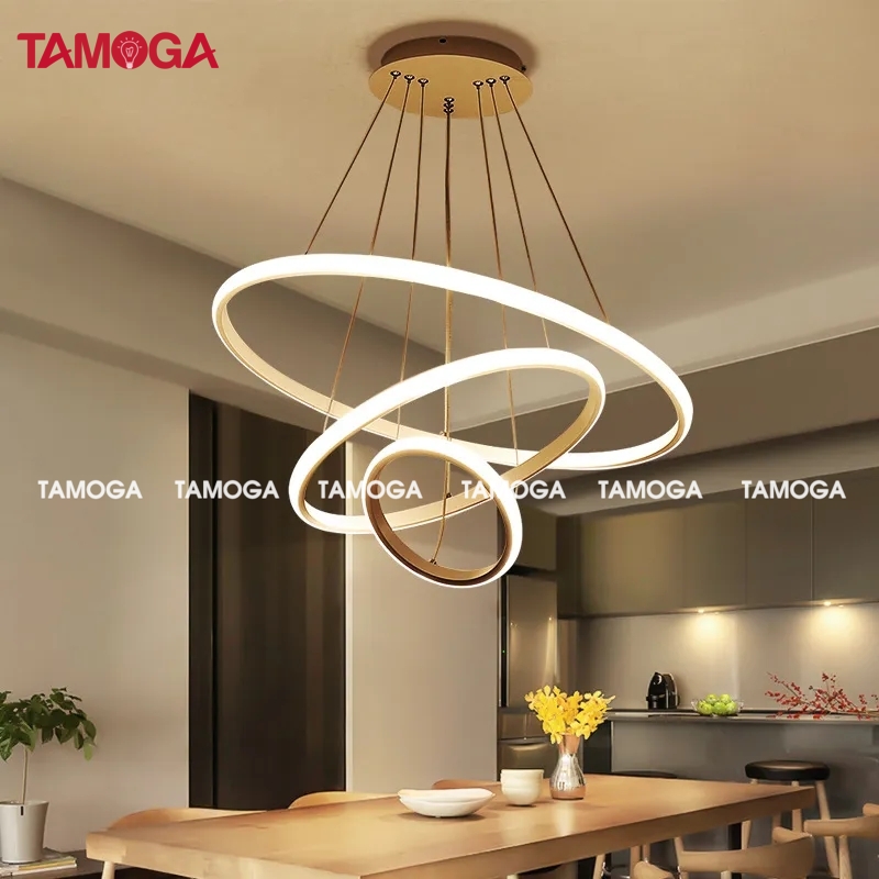 Đèn ốp trần hiện đại TAMOGA ALVAS 8519 + Tặng kèm khiển
