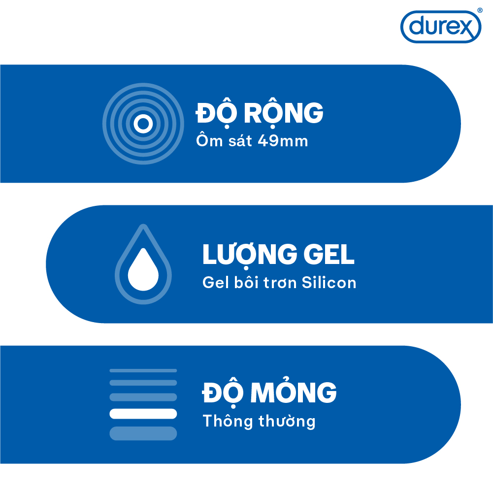 BAO BÌ MỚI] BỘ 2 GEL BÔI TRƠN DUREX CLASSIC 50 ML