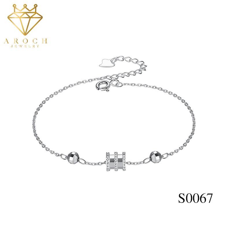 Vòng tay nữ bạc Ý s925 chuông nhỏ S0067 - AROCH Jewelry