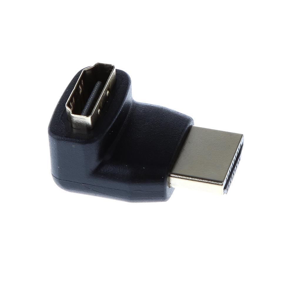 HDMI Male to Female Angle Adapter Connector 270 Degree Extender 1080P HDTV