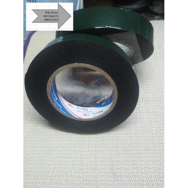 KEO 2 MẶT XỐP XANH 24MM