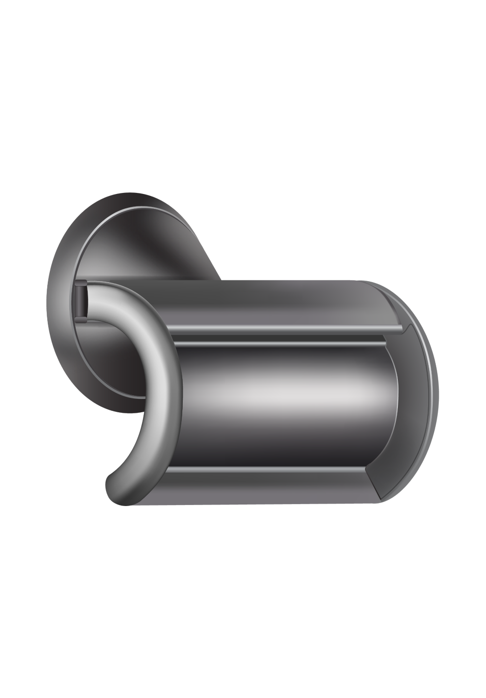 Lược duỗi mượt tóc con Dyson Flyaway Smoother - Hàng chính hãng