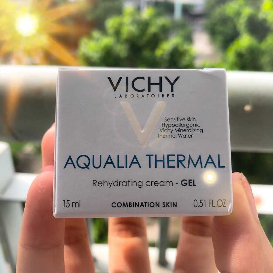 Gel Dưỡng Ẩm Kích Hoạt &amp; Giữ Nước Cho Da Thường &amp; Da Khô Vichy Aqualia Thermal Rehydrating Light Cream 15ml