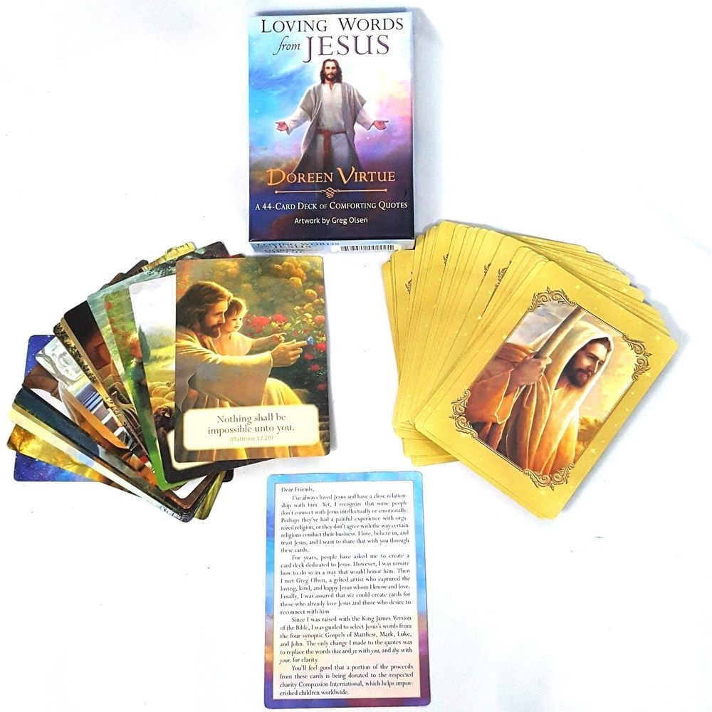 Bài Tarot Tình Yêu Cao Cấp Loving Words From Jesus Đá Thanh Tẩy