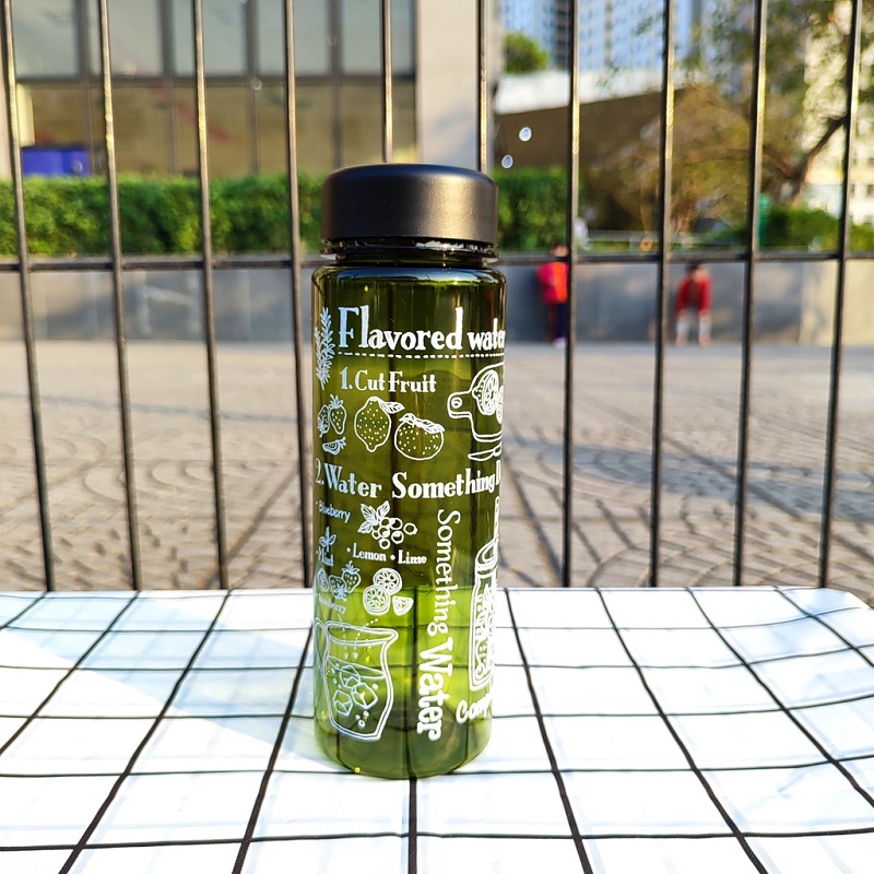 Bình nước tritan Yamada Fruit 500ml - Hàng Nội Địa Nhật Bản