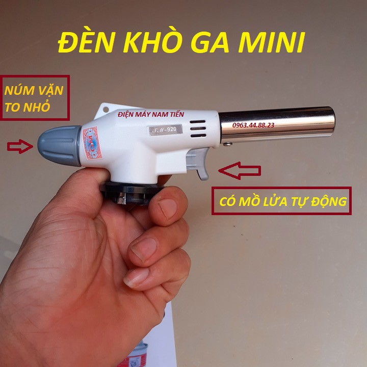 (Loại tốt) Bộ đầu khò ga mini FLAM JAPAN mẫu mới bản nâng cấp tiết kiệm ga