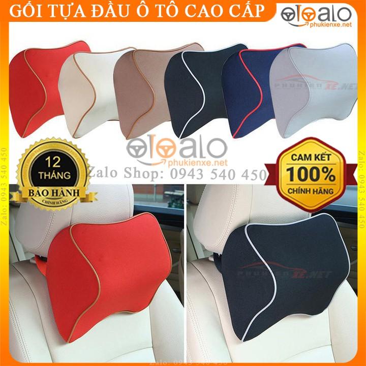 Gối Tựa Đầu Ô Tô Cao Su Non Nguyên Khối Cao Cấp Siêu Đàn Hồi Chống Đau Mỏi