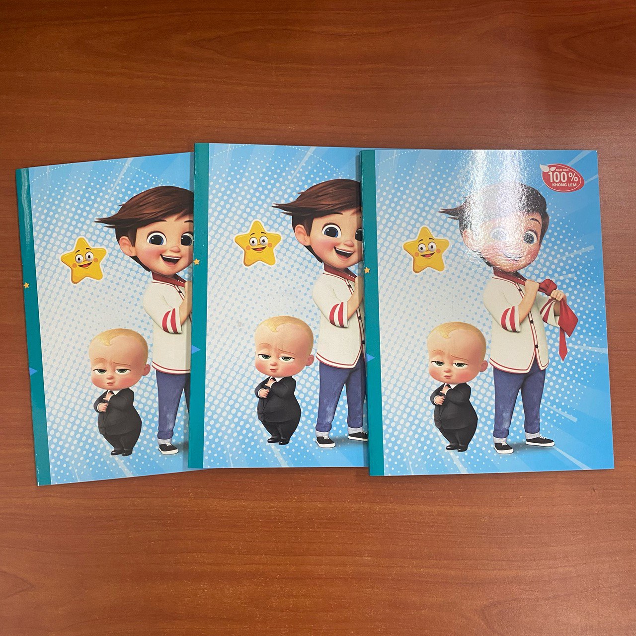 Tập Học Sinh  Vanlangbooks  96 Trang (Định Lượng 100 - 4 Ôly) - Boss Baby - Vanlangbooks