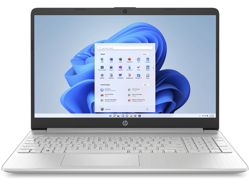 Laptop HP 15s-fq5163TU 7C135PA (Core i5-1235U | 8GB | 256GB | Iris Xᵉ Graphics | 15.6 inch FHD | Windows 11 | Natural Silver) - Hàng Chính Hãng