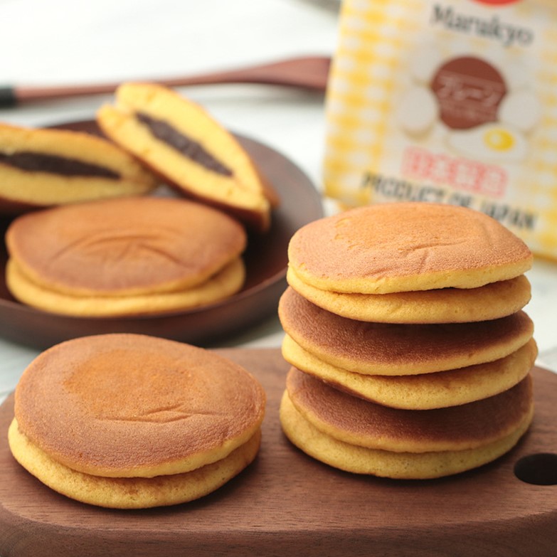 Bánh rán MARUKYO nhân đậu đỏ vị truyền thống Pancake Dorayaki (Original) 310g