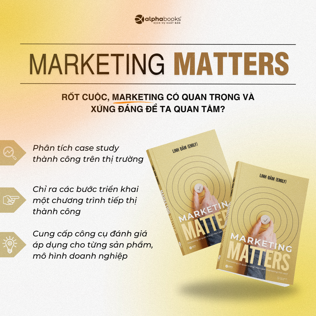 Marketing Matters - Marketing Có Quan Trọng? Nên Làm Marketing Thế Nào? - Linh Đàm (Emily)