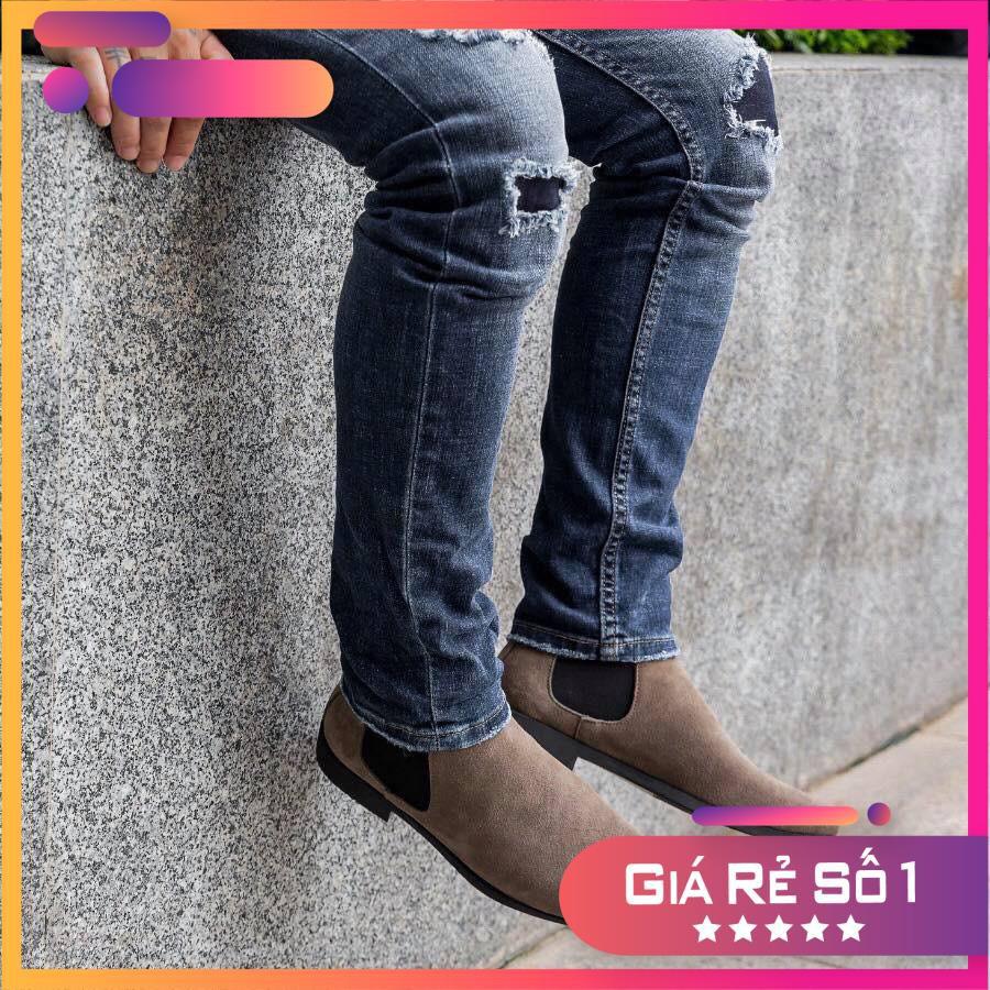 Giày Chelsea Boot Da Lộn giá siêu tốt