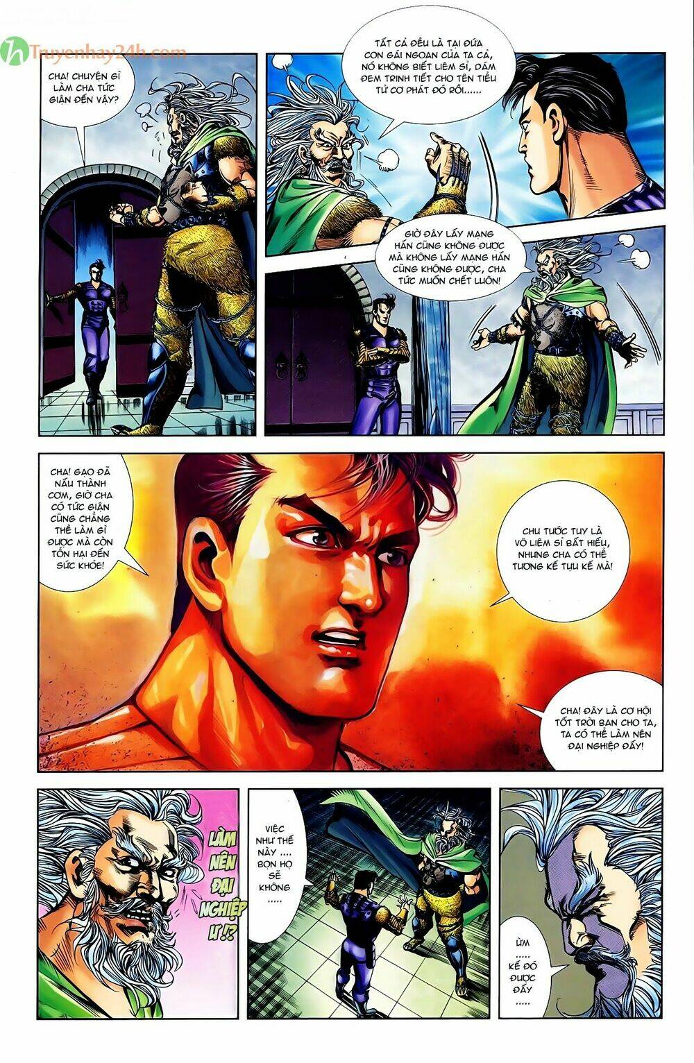 thiên tử truyền kỳ 1 - cơ phát khai chu bản chapter 52 13