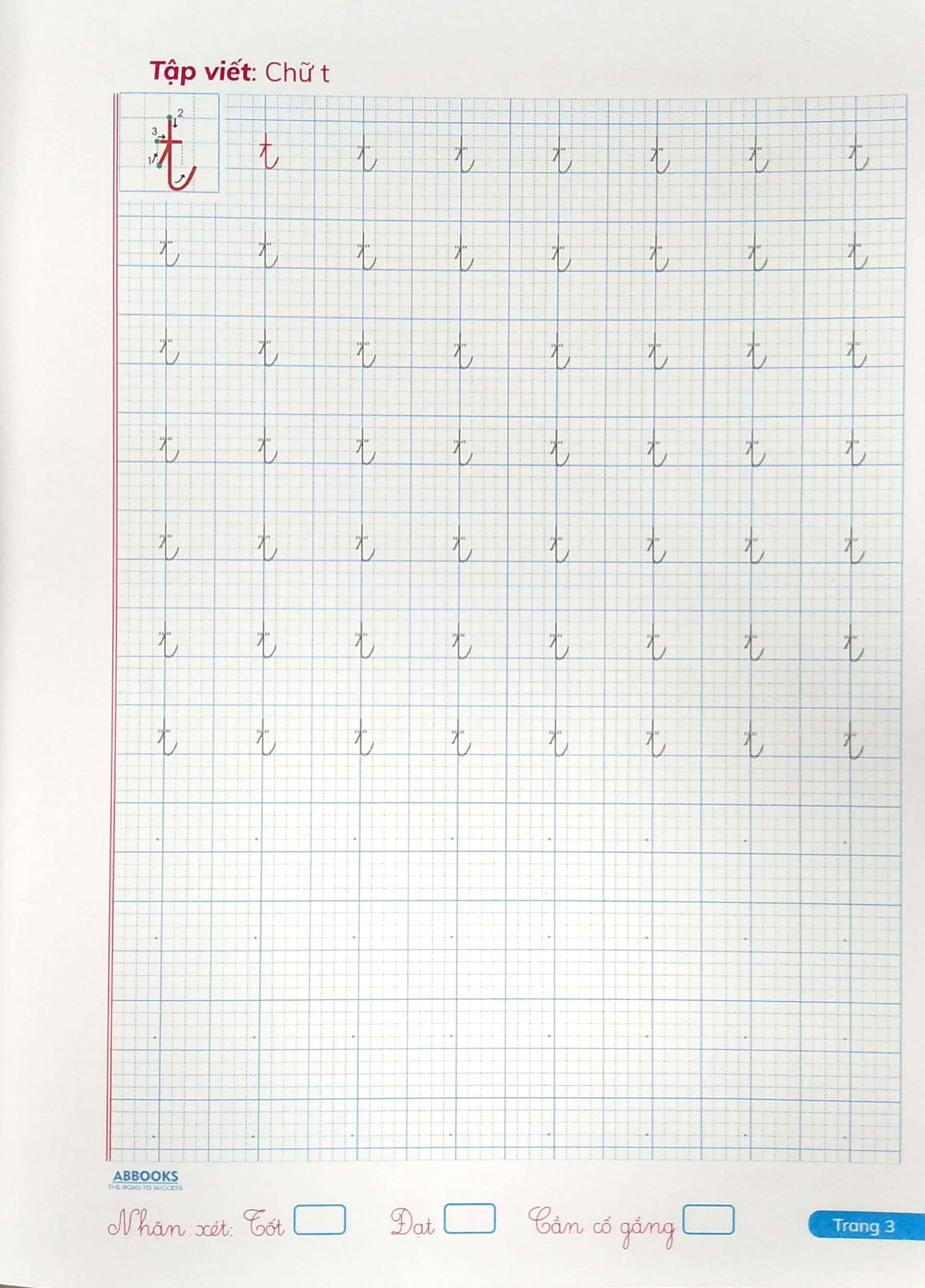 Luyện Viết Chữ Cái Và Chữ Ghép - Vở Ô Li Có Chữ Mẫu - Bé Chuẩn Bị Vào Lớp 1