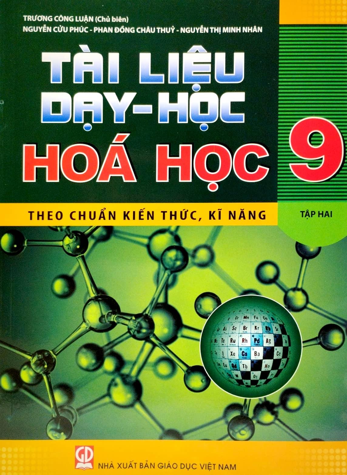 Tài Liệu Dạy Và Học Hóa Học 9 - Tập 2 (2023)