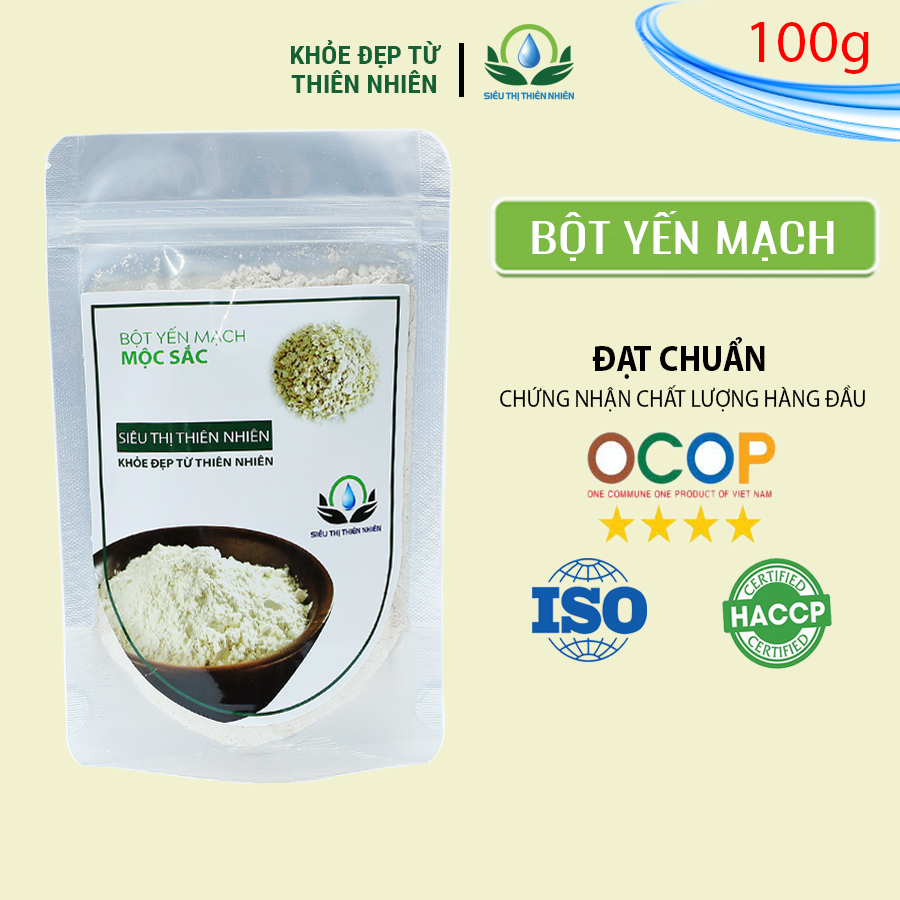 Yến Mạch Nguyên Chất Mộc Sắc 100g