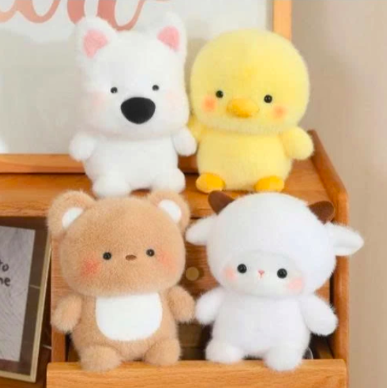 Thú nhồi bông động vật mini đáng yêu - Size 22cm - Quà tặng gấu bông êm mịn cho bé