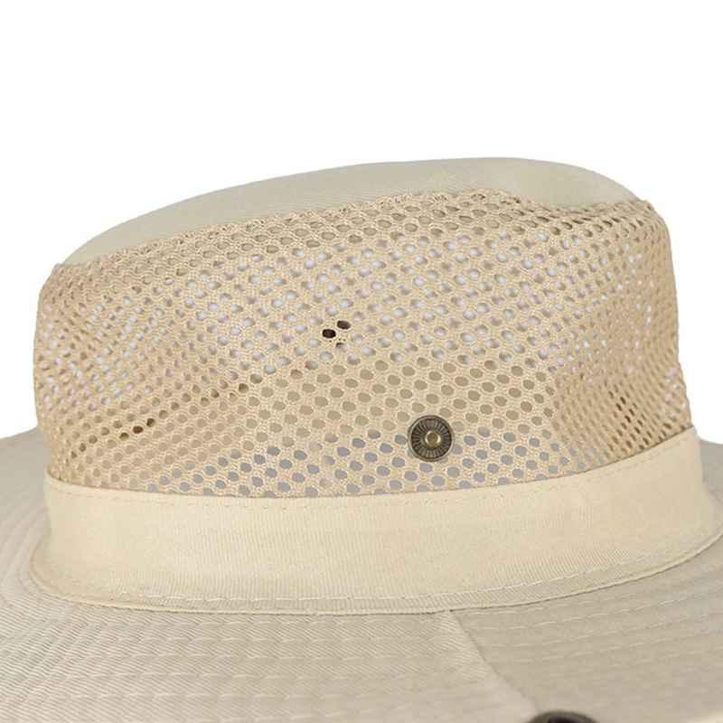 Summer Breathable Mesh Fishing Caps Unisex Outdoor UV Protection Sun Cap Hiking Camping Travel Fishing Hat