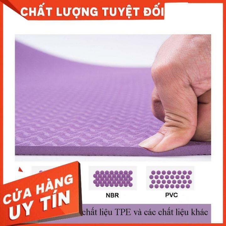 thảm tập yoga , thảm tập gym tại nhà , thảm tập yoga 2 lớp chống trượt định tuyến cao cấp