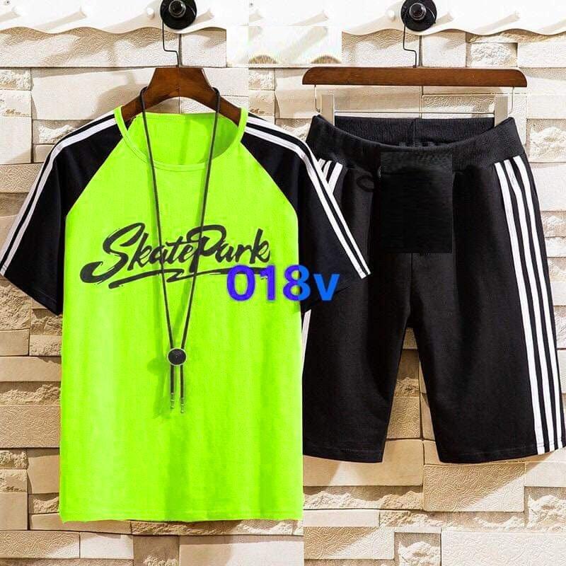 ĐỒ BỘ NAM THUN COTON SỌC THỂ THAO - NPX