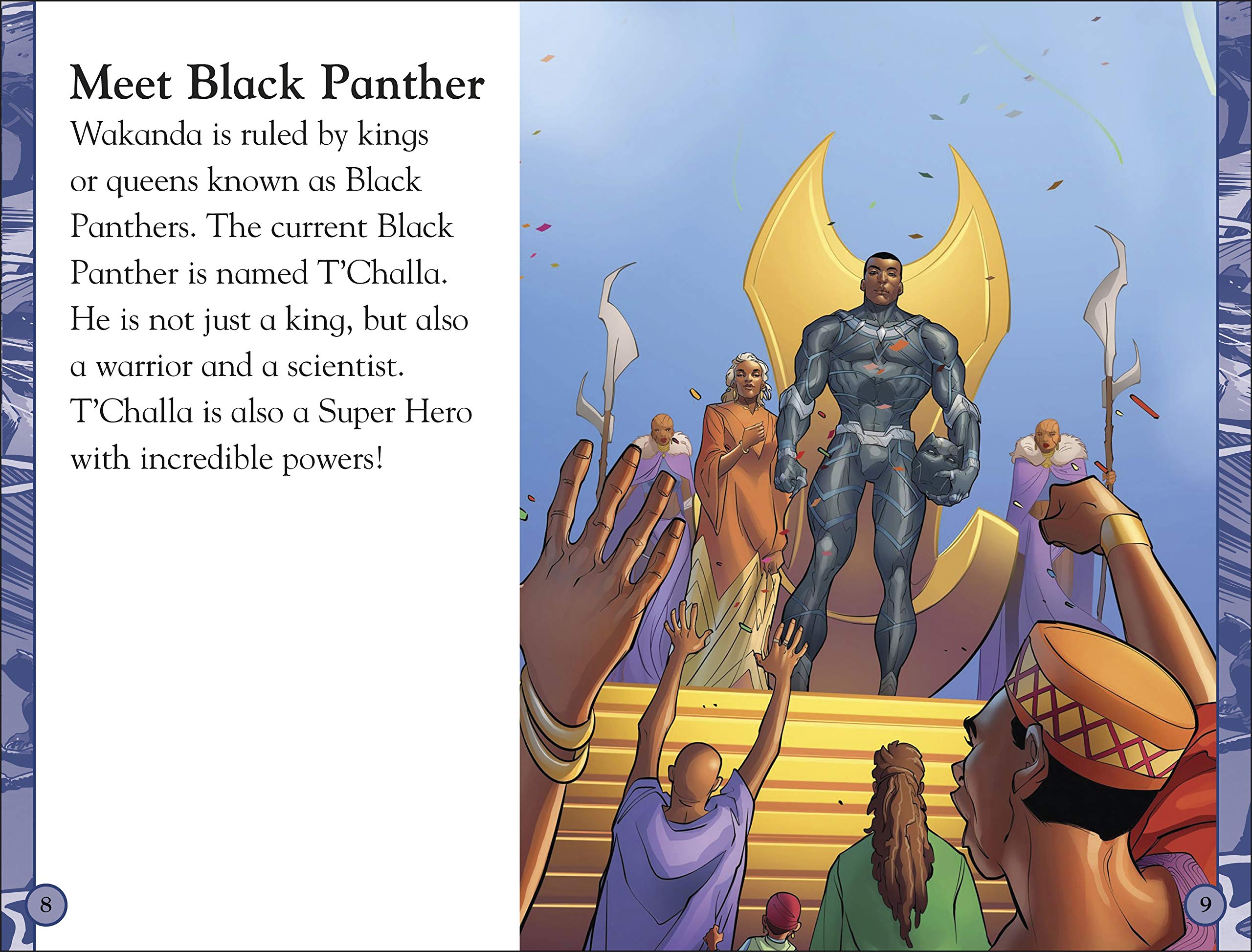 DK Readers Level 2: Marvel Black Panther Wakanda Forever!